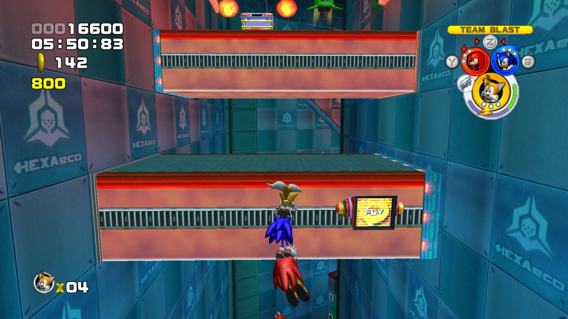 Screenshot for Sonic Heroes