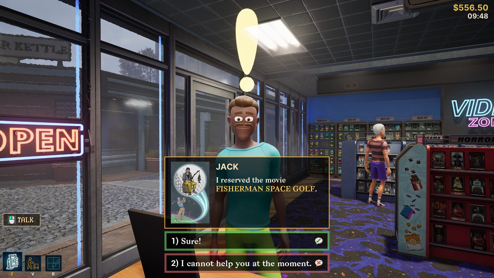 Screenshot for Retro Rewind: Video Store Simulator