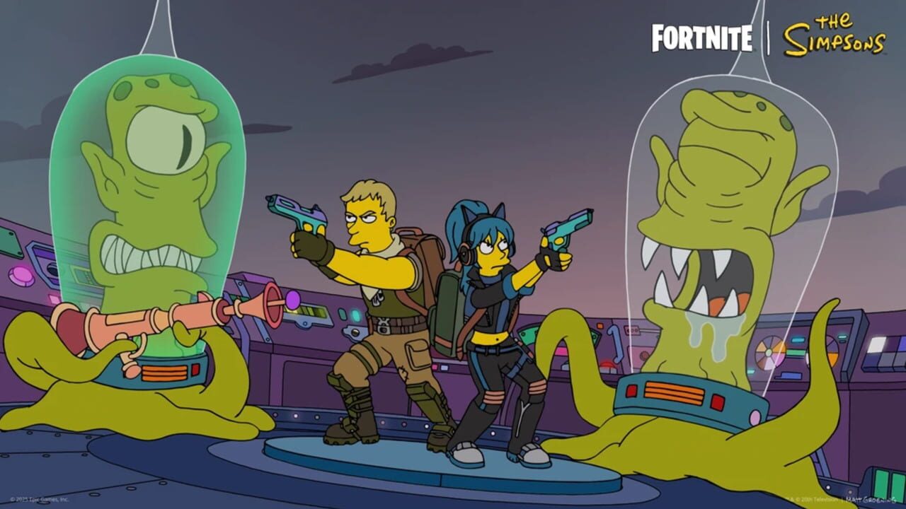 Screenshot for Fortnite: Chapter 6 - Mini Season 2: The Simpsons