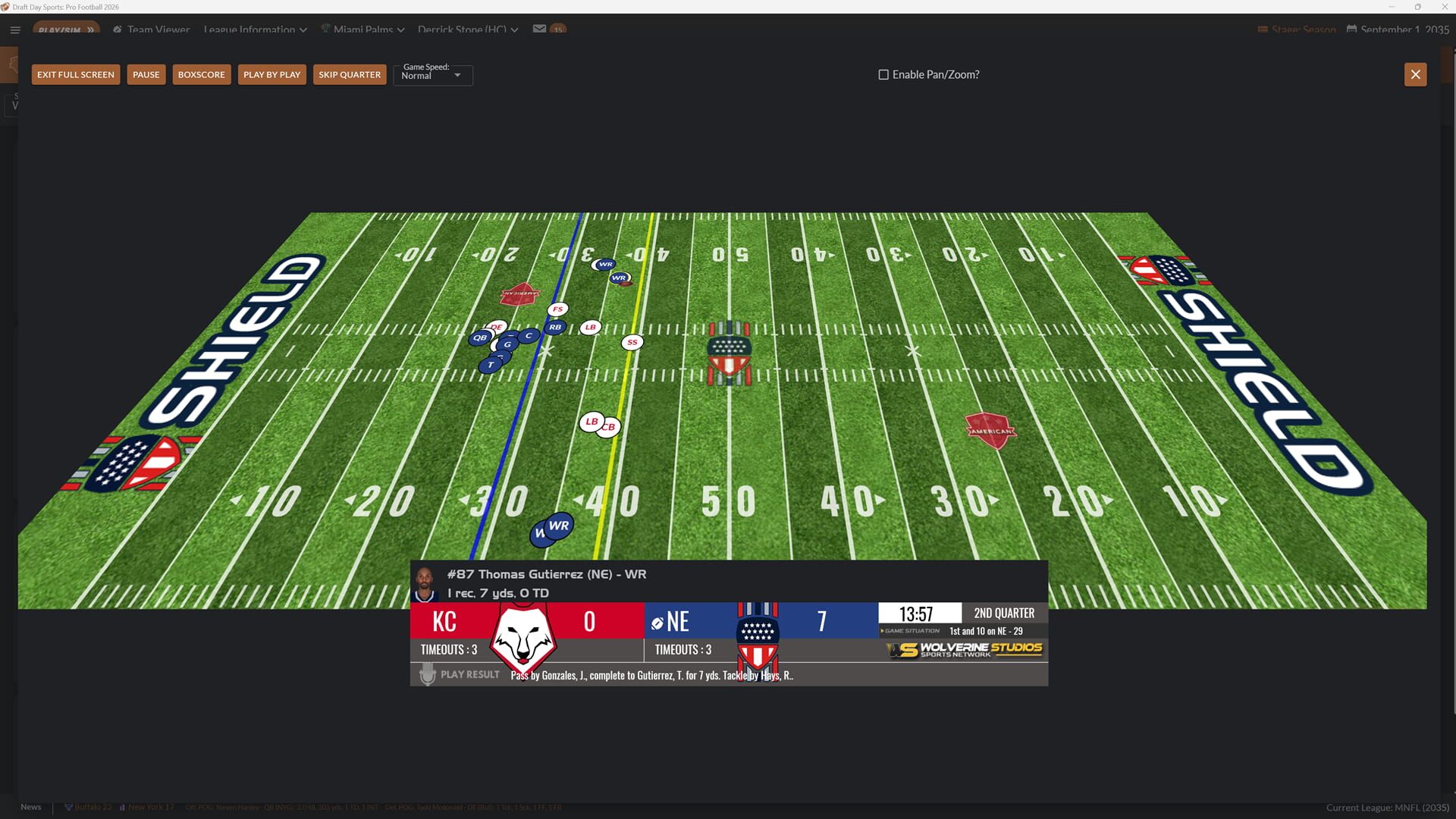 Screenshot for Draft Day Sports: Pro Football 26