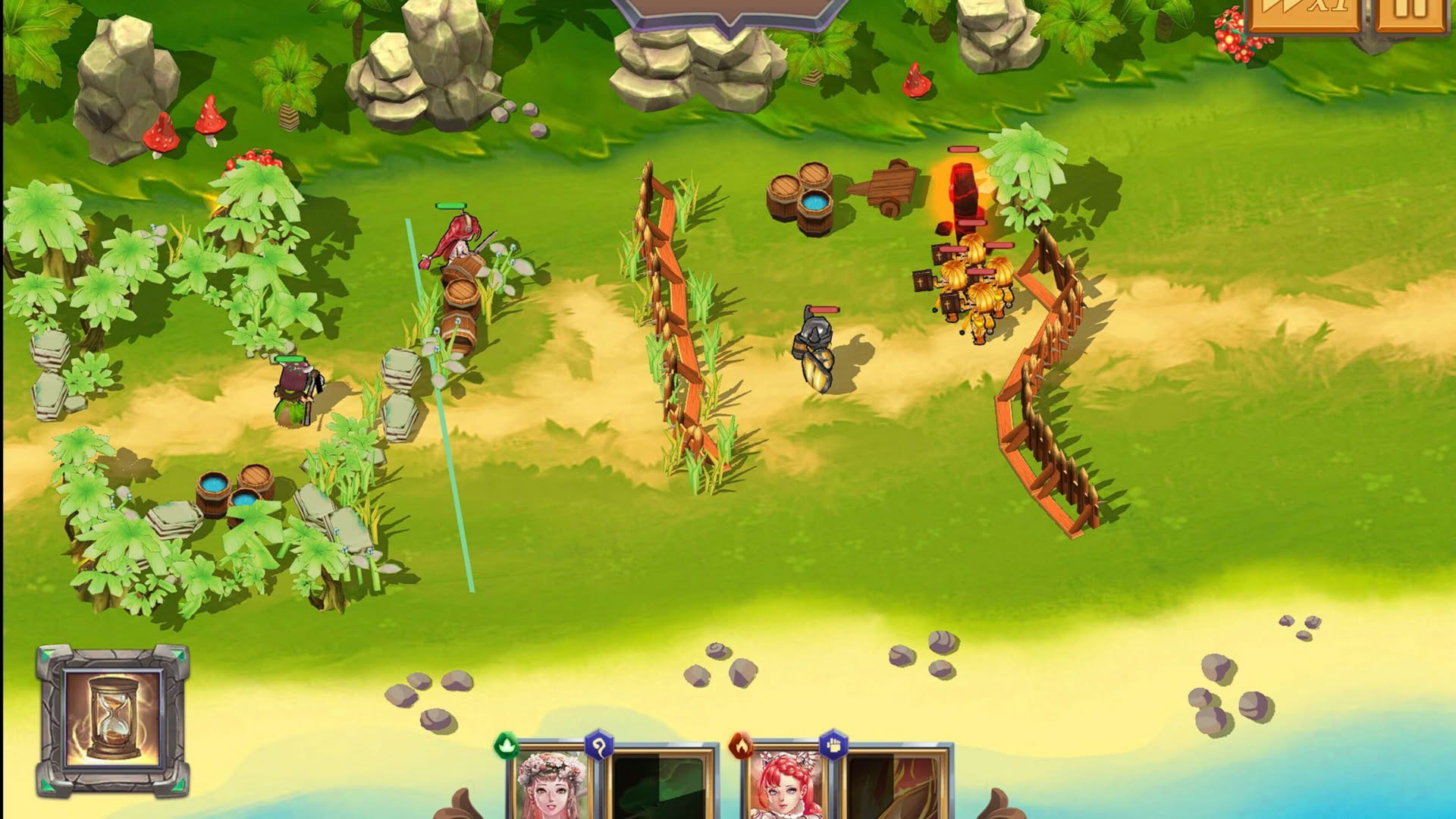 Screenshot for Crystal Maidens: Unleashed