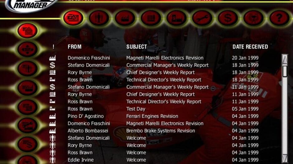 Screenshot for F1 Manager