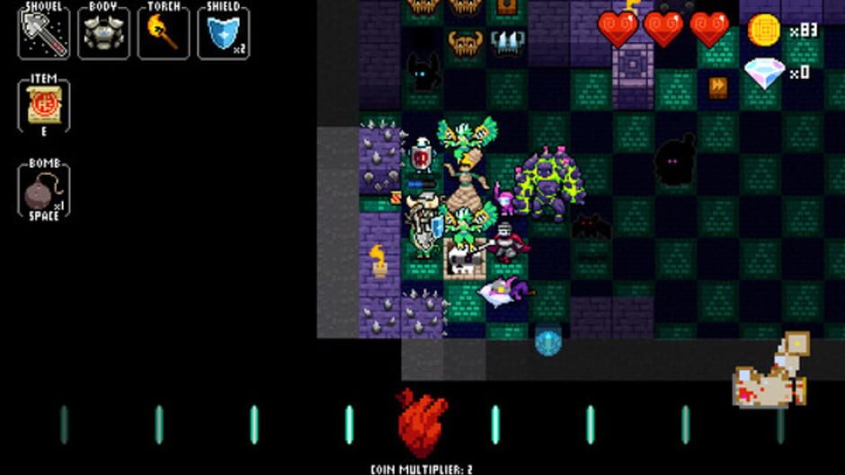 Screenshot for Crypt of the Necrodancer: Shovel Knight