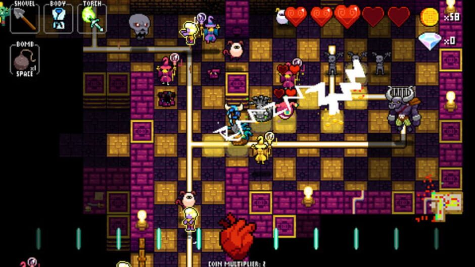 Screenshot for Crypt of the Necrodancer: Shovel Knight