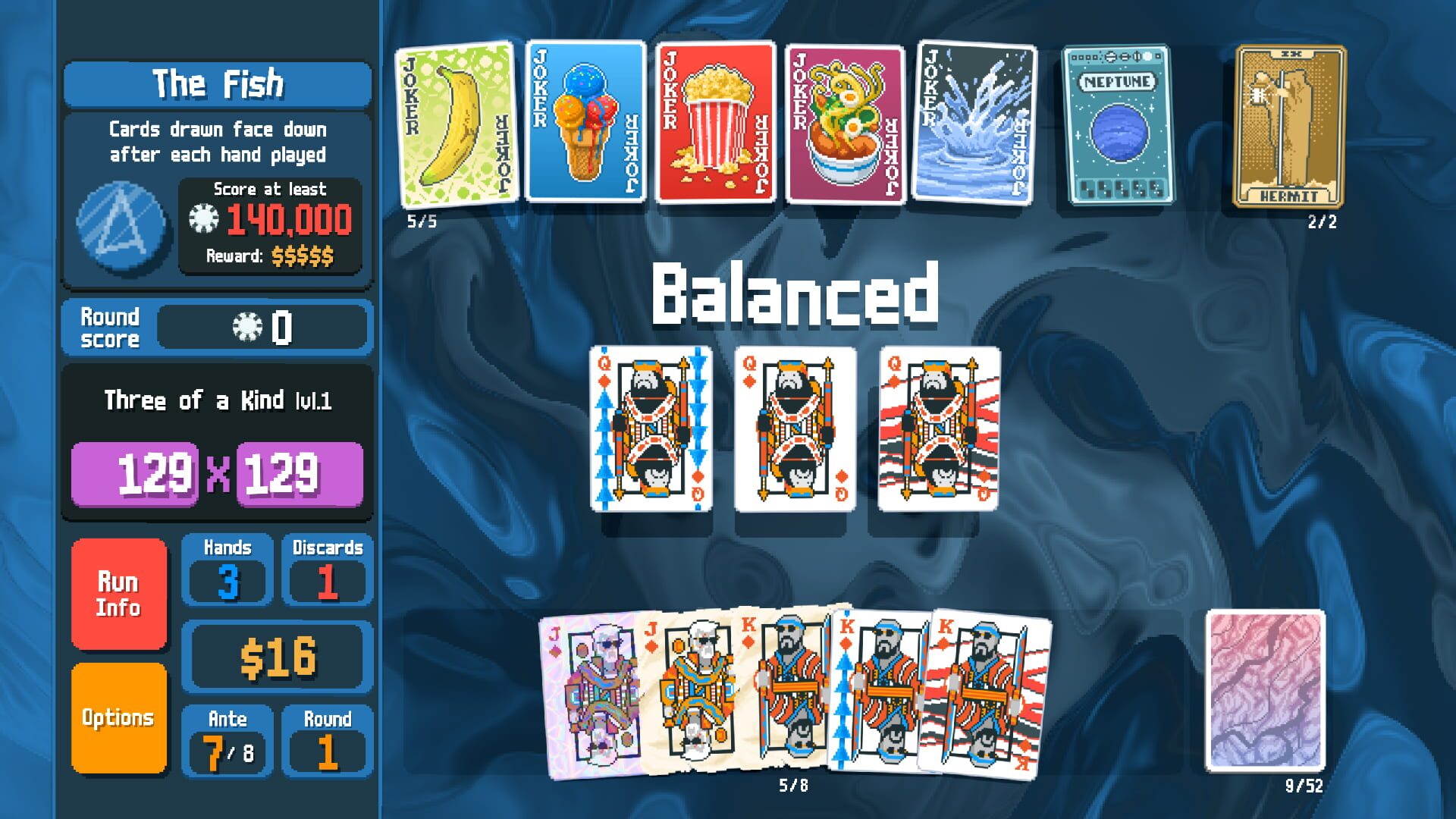 Screenshot for Balatro