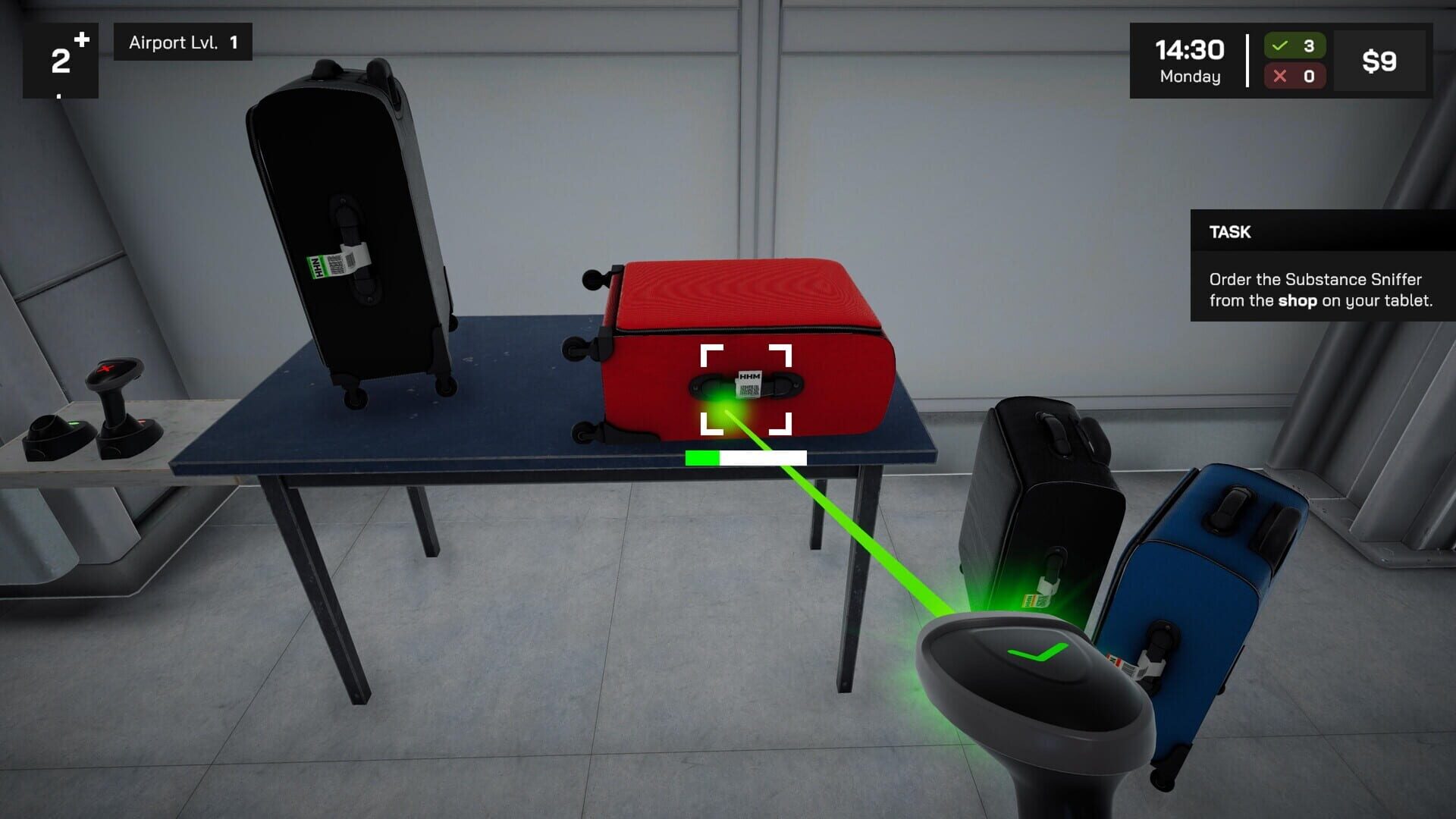Screenshot for Airport Baggage Simulator