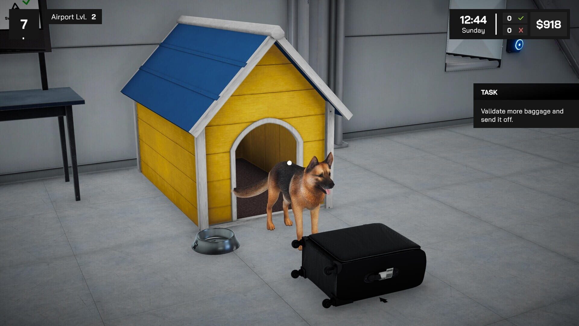 Screenshot for Airport Baggage Simulator