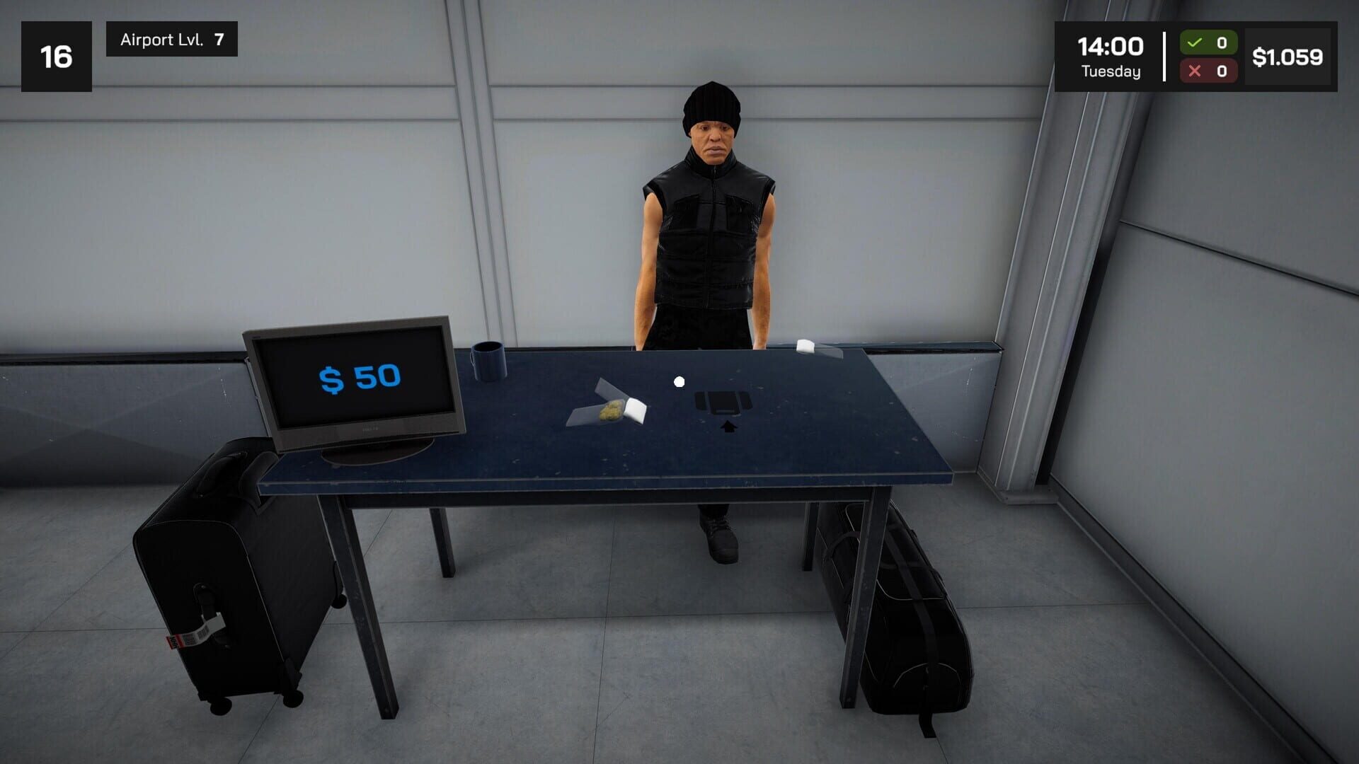 Screenshot for Airport Baggage Simulator