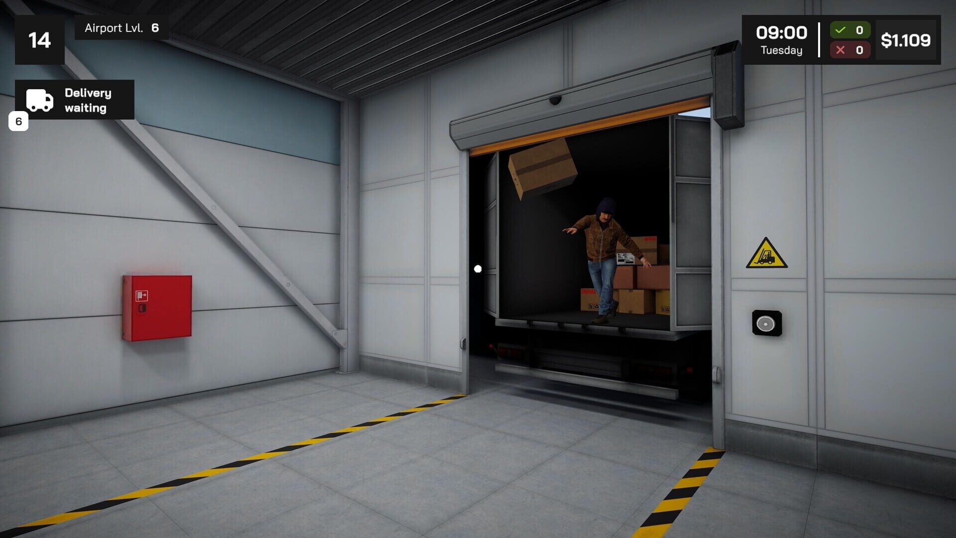 Screenshot for Airport Baggage Simulator