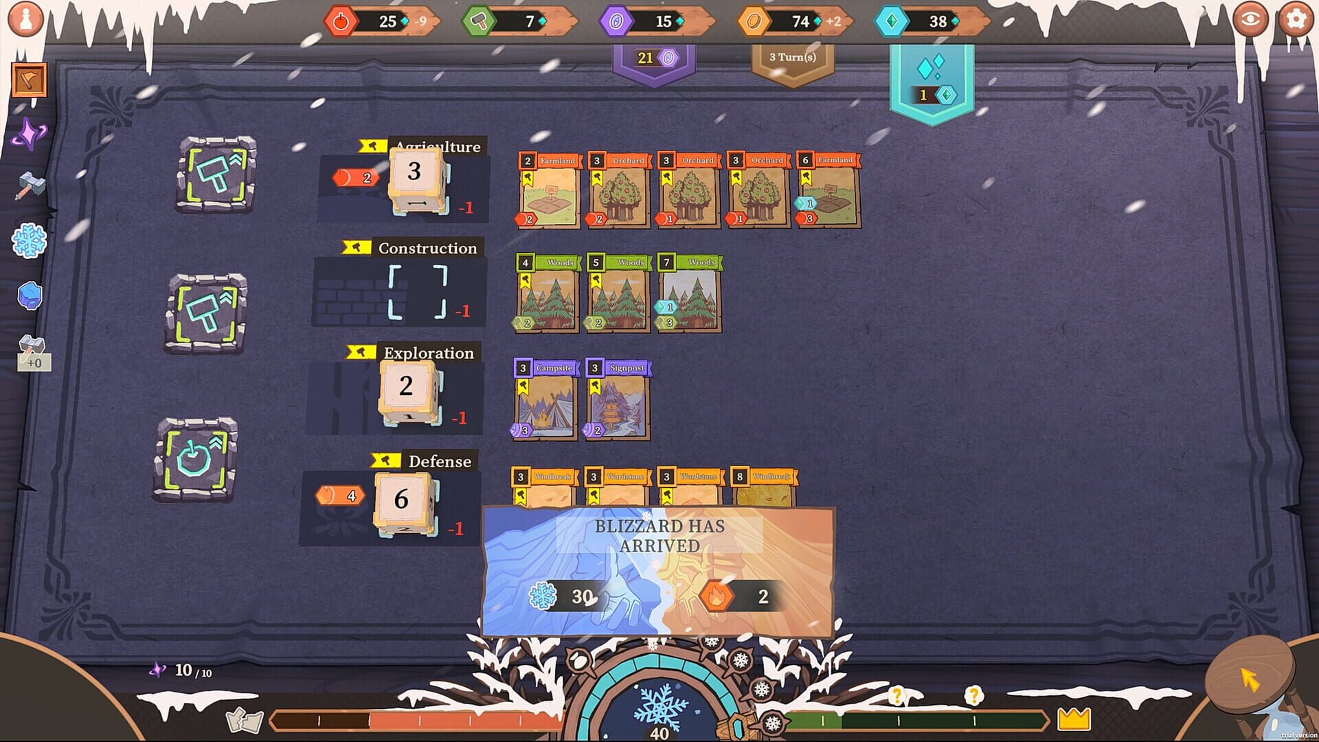 Screenshot for Harvest Dice: Abundia’s Blessing