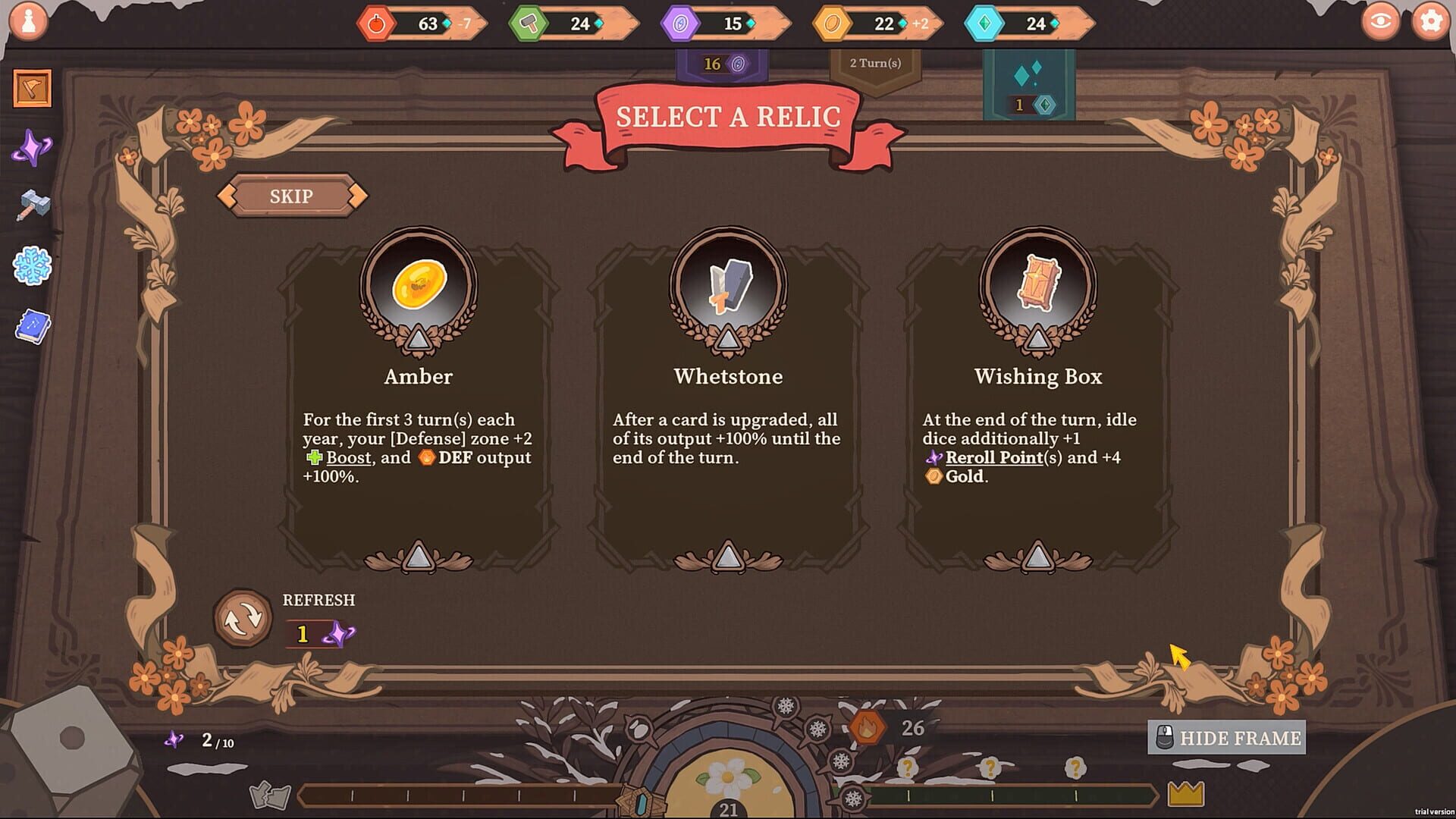 Screenshot for Harvest Dice: Abundia’s Blessing