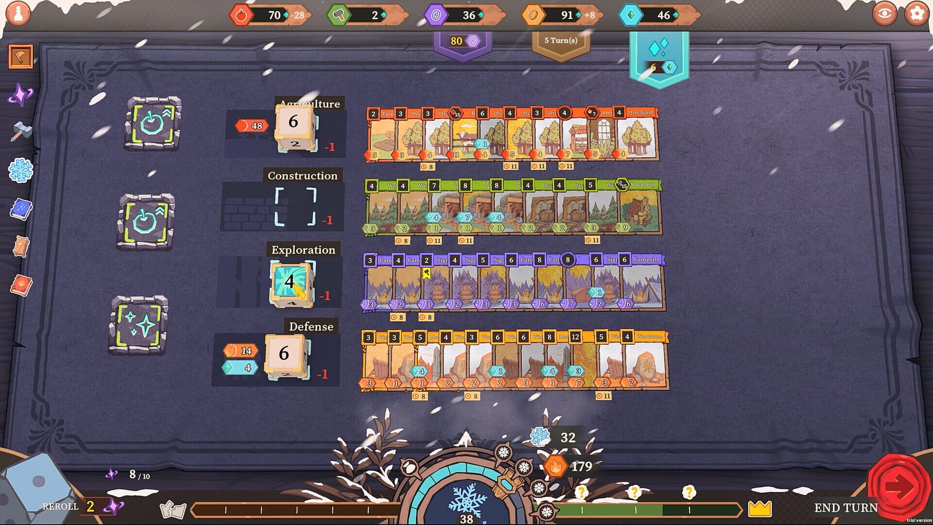 Screenshot for Harvest Dice: Abundia’s Blessing