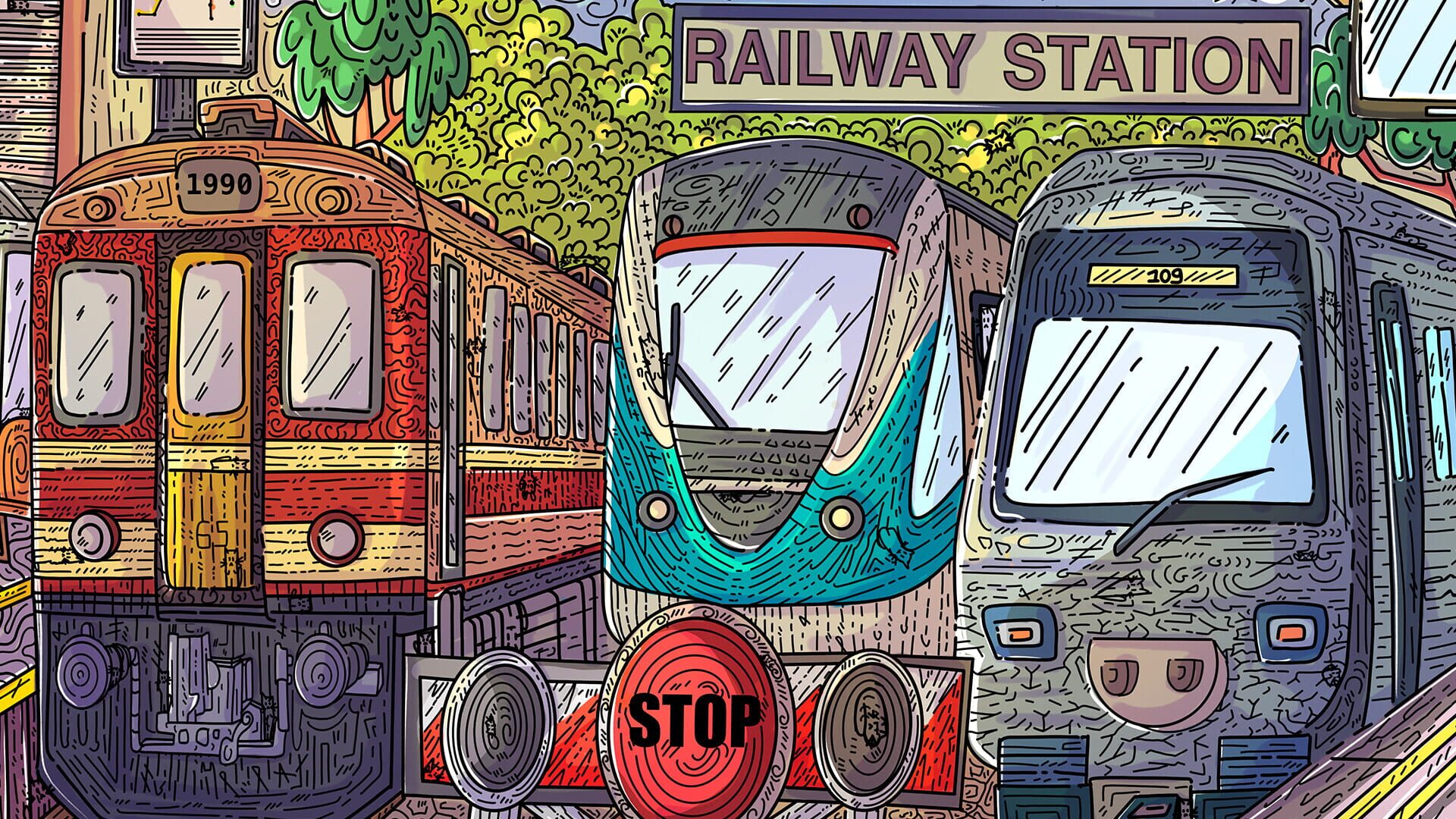 Screenshot for 100 Railway Cats