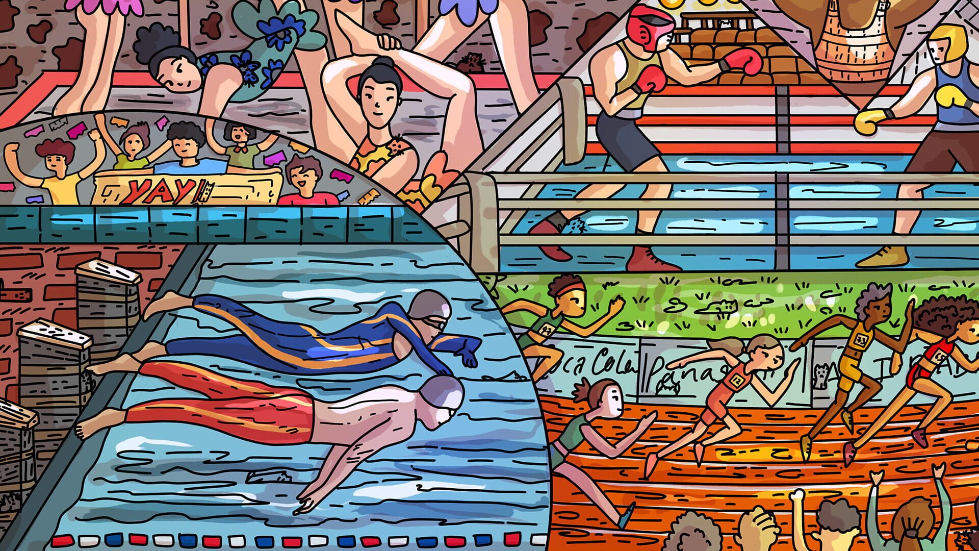 Screenshot for 100 Olympic Cats