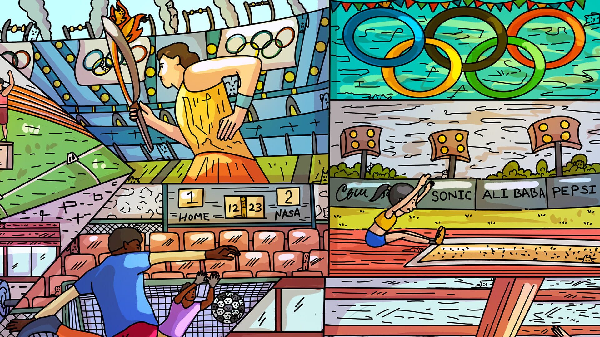 Screenshot for 100 Olympic Cats