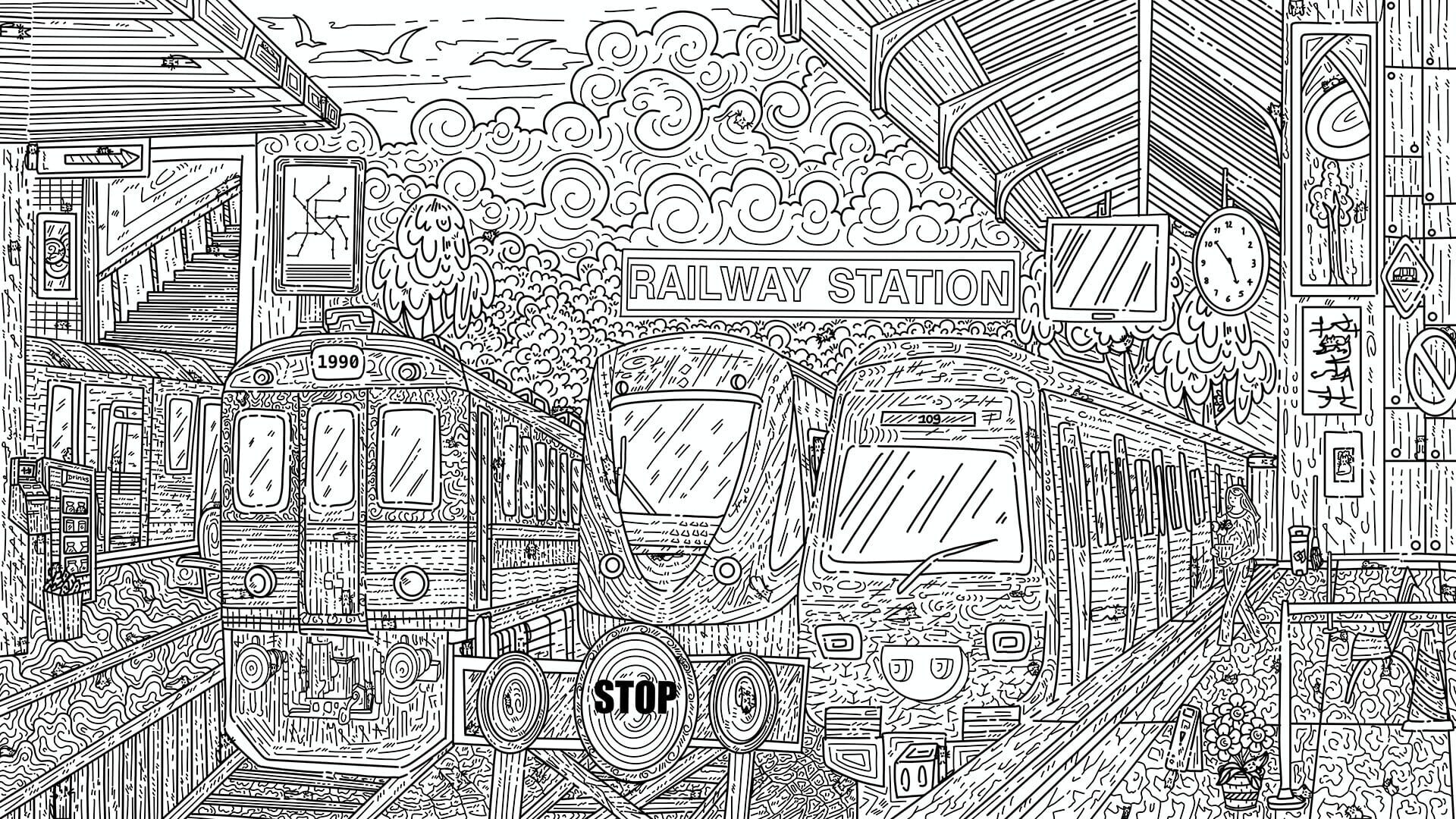 Screenshot for 100 Railway Cats