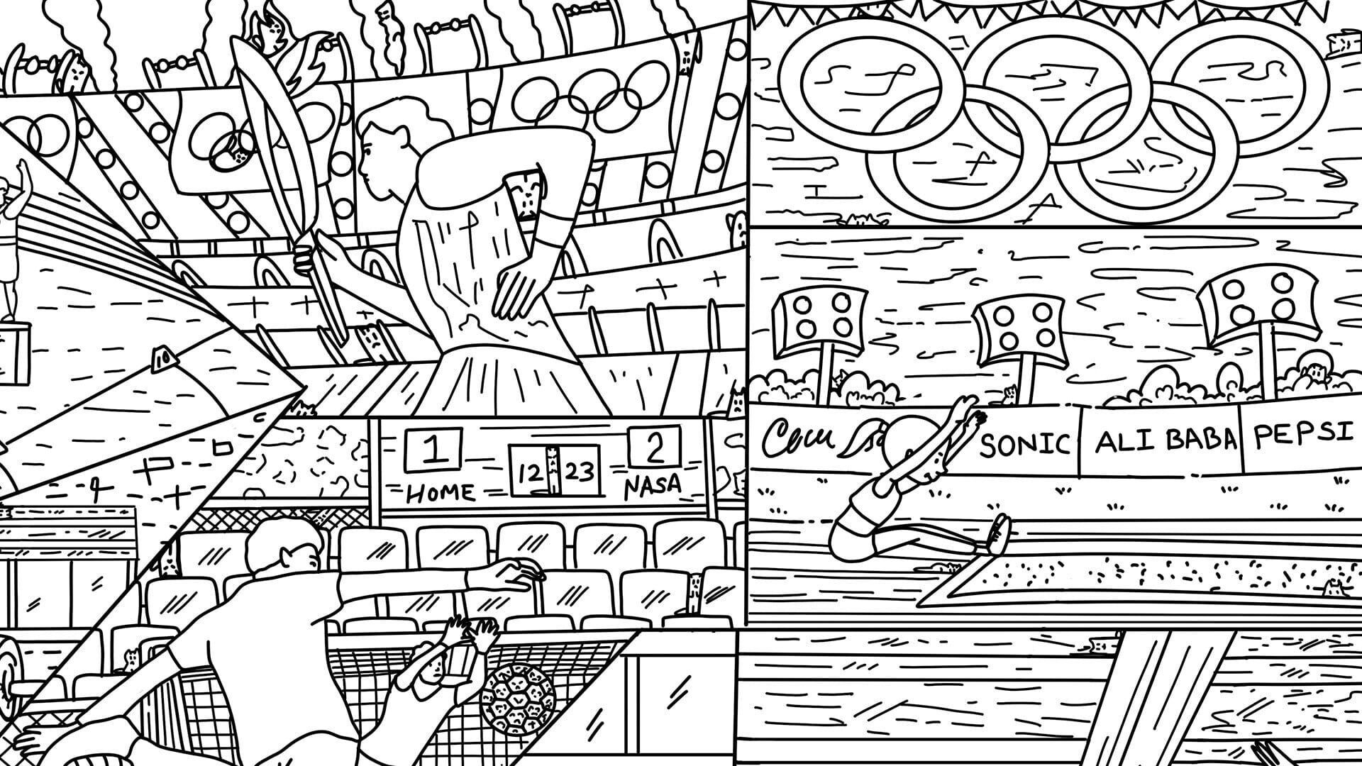 Screenshot for 100 Olympic Cats
