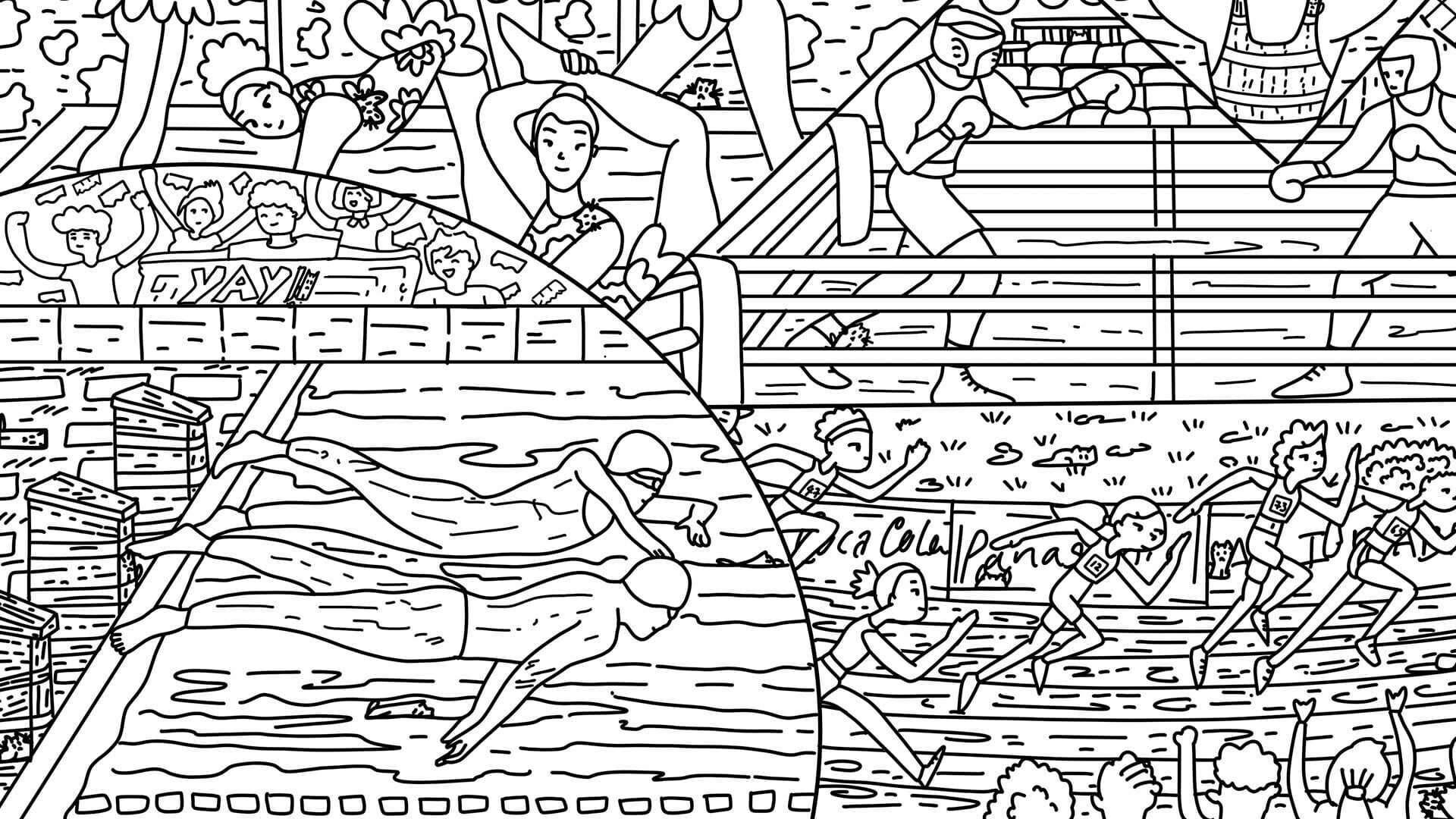Screenshot for 100 Olympic Cats