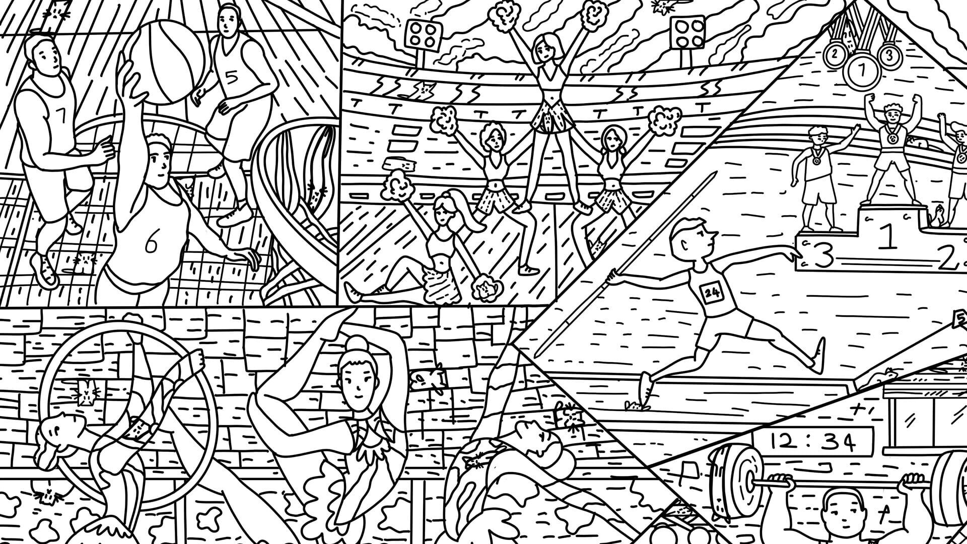 Screenshot for 100 Olympic Cats