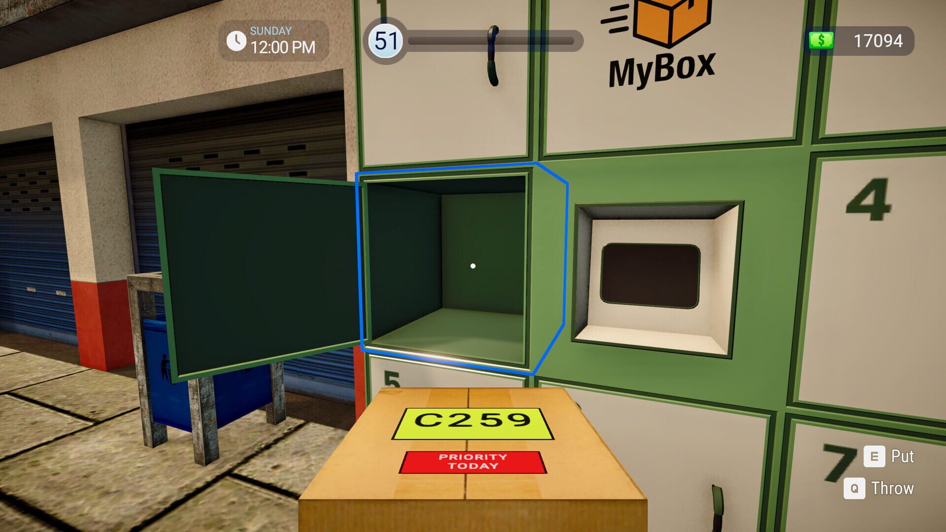 Screenshot for Parcel Delivery Simulator