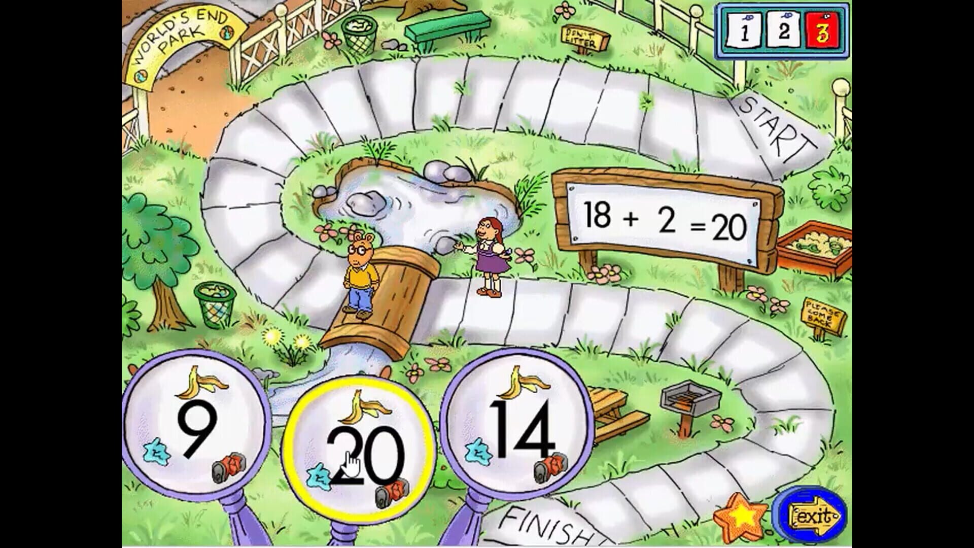 Screenshot for Arthur's 1st Grade