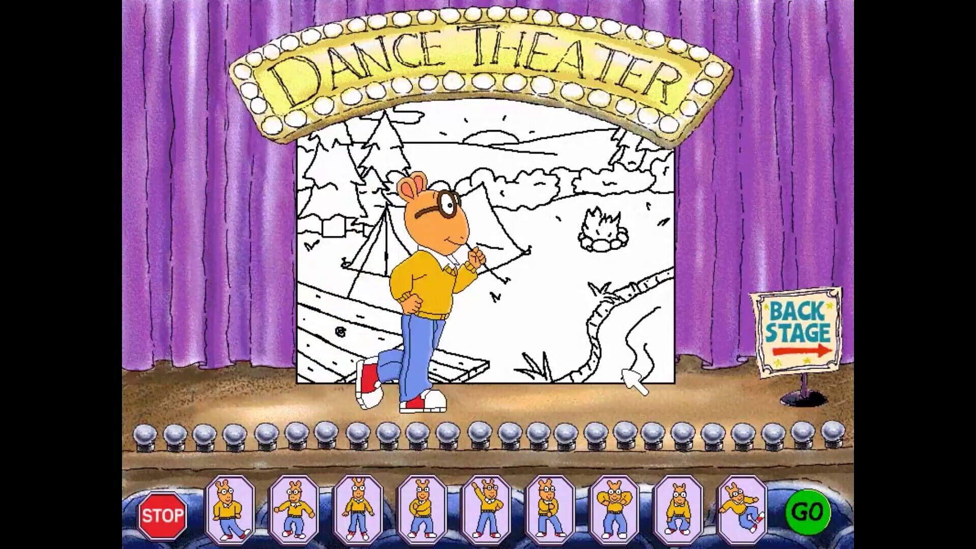 Screenshot for Arthur's Thinking Games