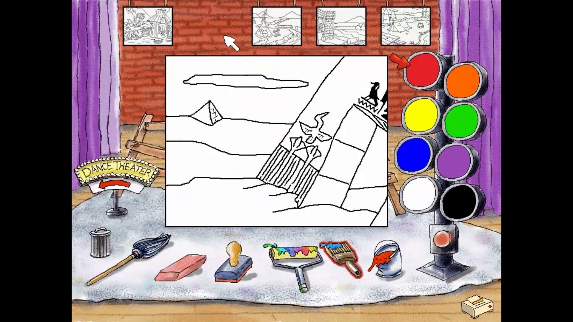 Screenshot for Arthur's Thinking Games