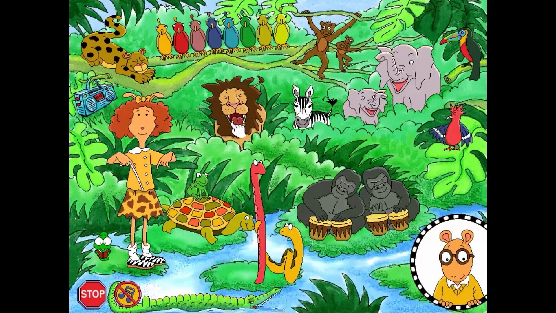 Screenshot for Arthur's Thinking Games