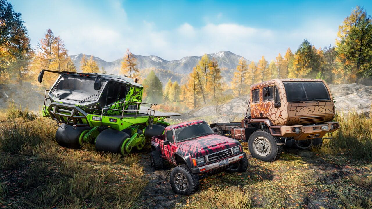 Screenshot for Expeditions: A MudRunner Game - Season 4: Amber Dusk