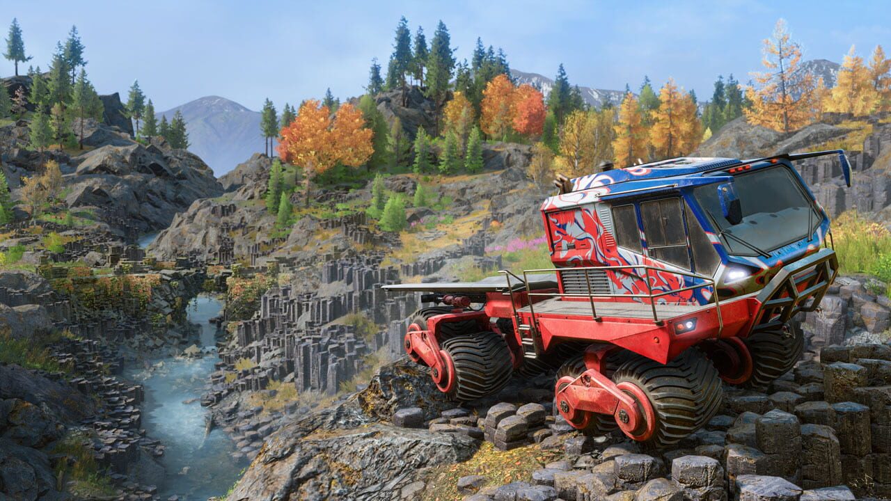 Screenshot for Expeditions: A MudRunner Game - Season 4: Amber Dusk
