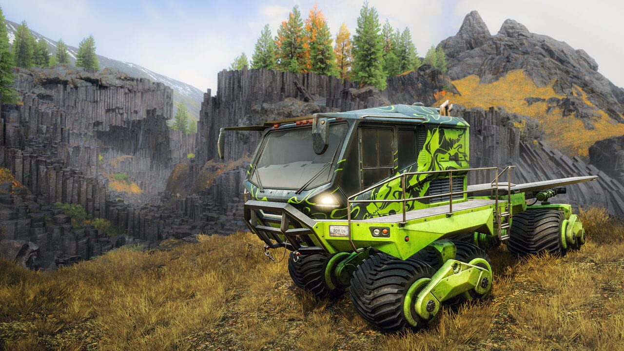 Screenshot for Expeditions: A MudRunner Game - Season 4: Amber Dusk