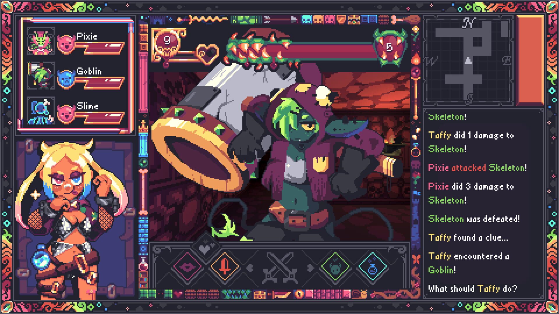 Screenshot for Rizz Dungeon: Skeleton Key to My Heart