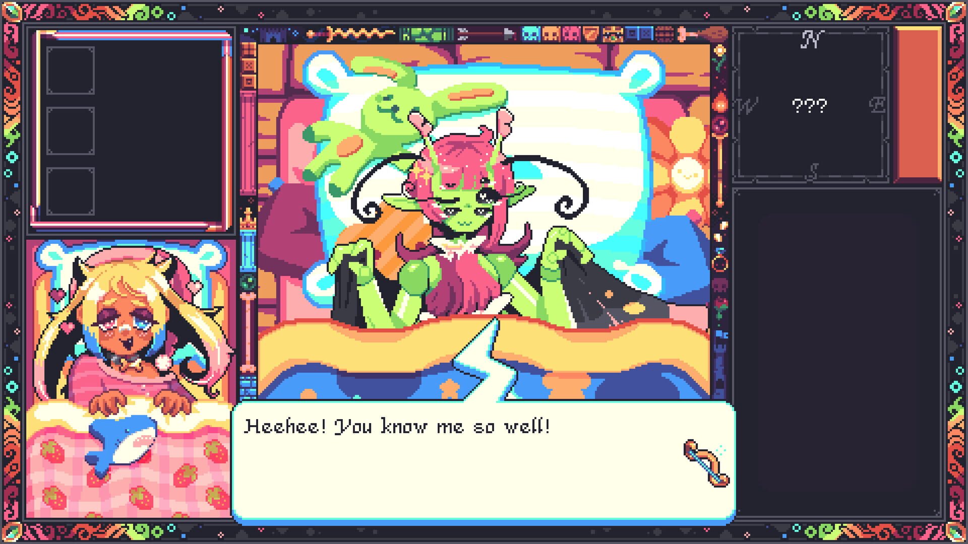 Screenshot for Rizz Dungeon: Skeleton Key to My Heart