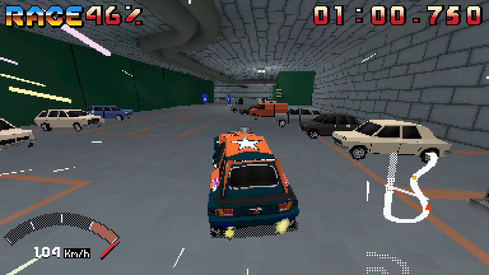 Screenshot for Parking Garage Rally Circuit: European Tour