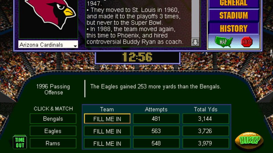 Screenshot for NFL Math