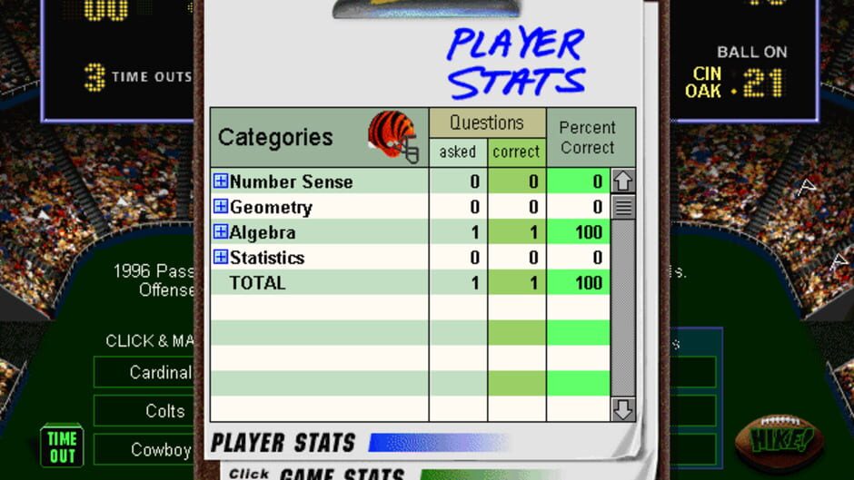 Screenshot for NFL Math