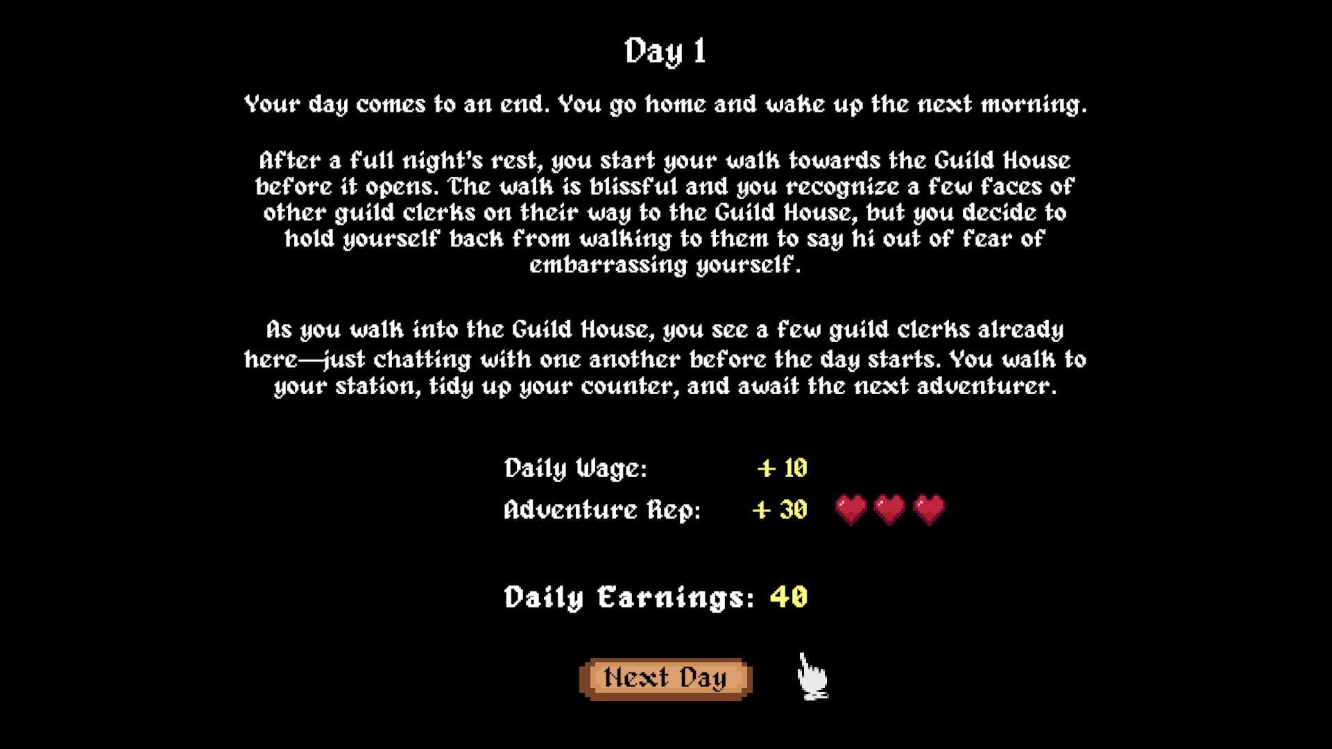 Screenshot for Ye Guild Clerk!