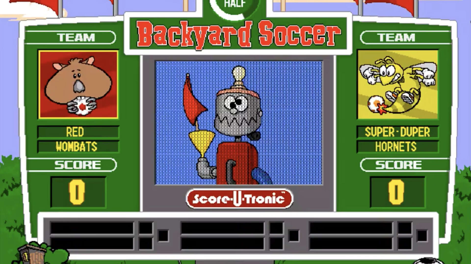 Screenshot for Backyard Soccer