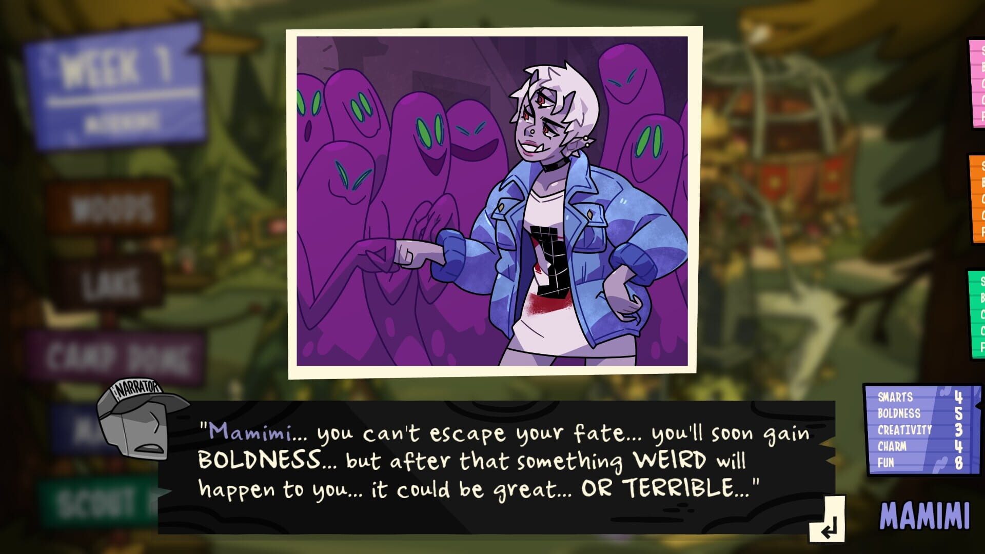 Screenshot for Monster Camp Character Pack: Colorful Campers