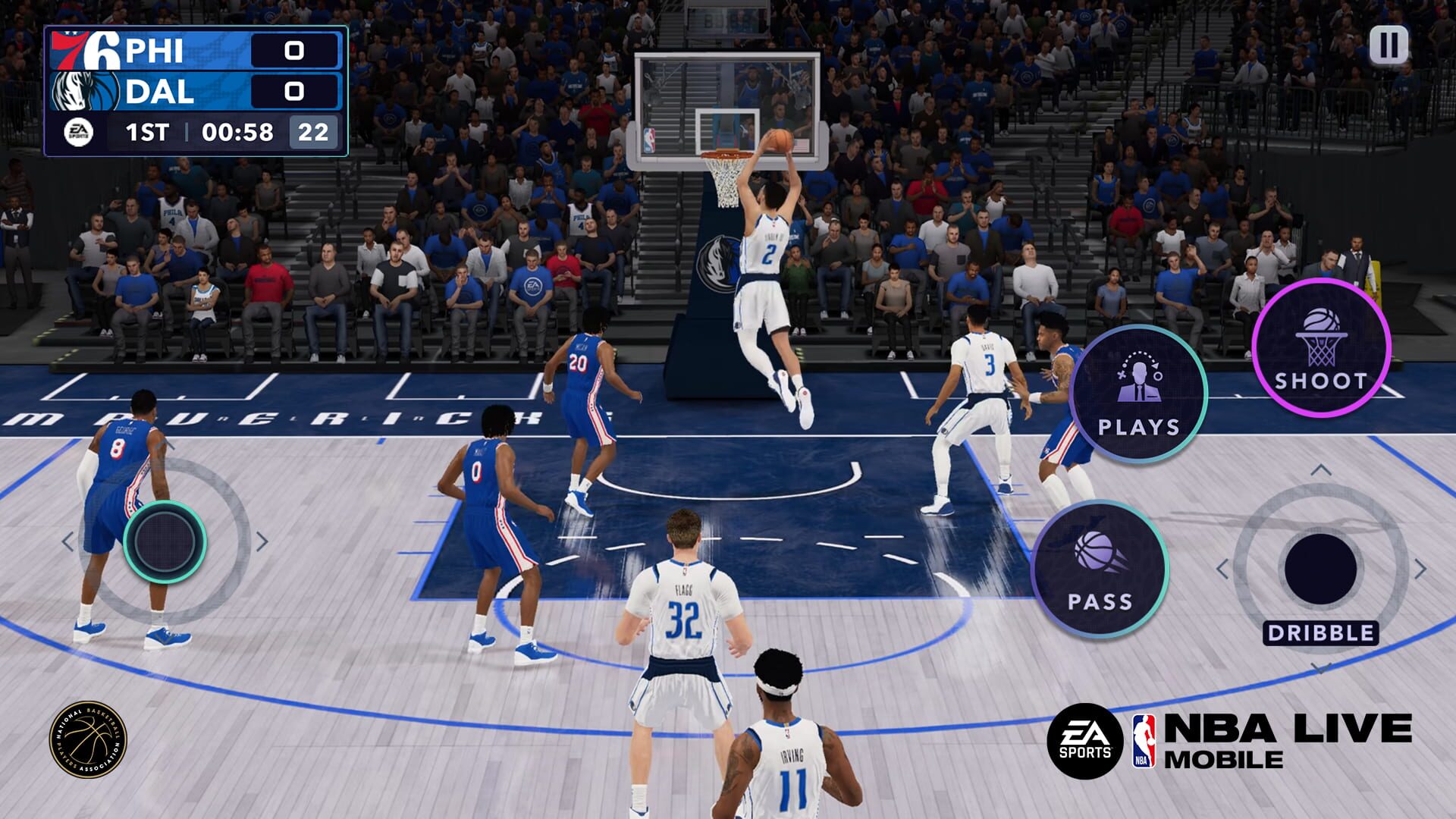 Screenshot for NBA Live Mobile