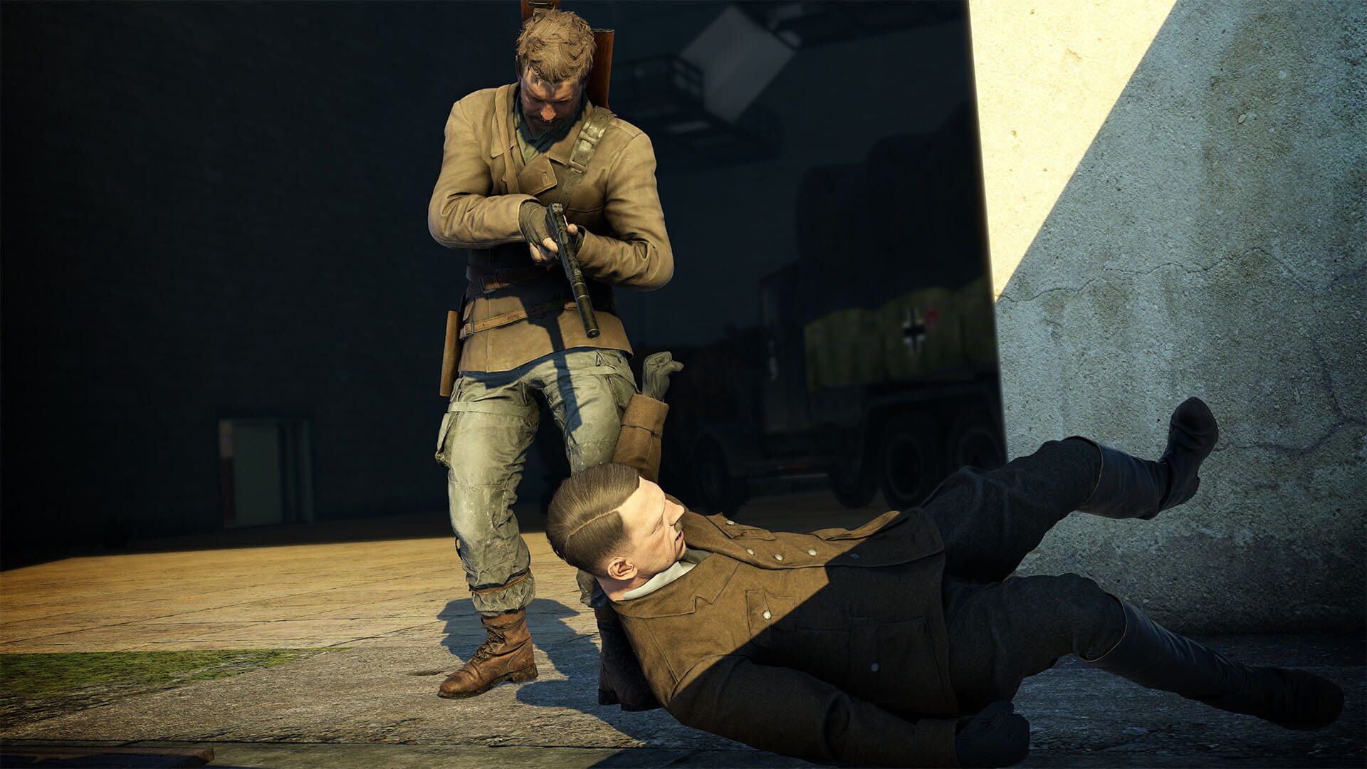 Screenshot for Sniper Elite: Resistance - Target Führer: Lights, Camera, Achtung