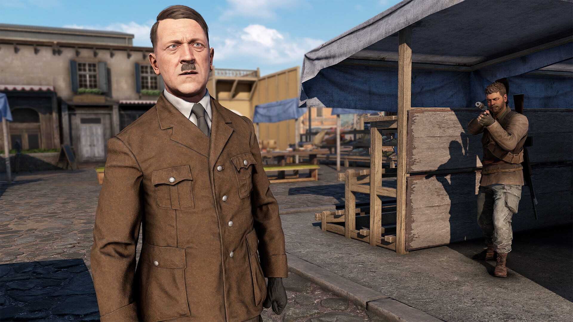 Screenshot for Sniper Elite: Resistance - Target Führer: Lights, Camera, Achtung