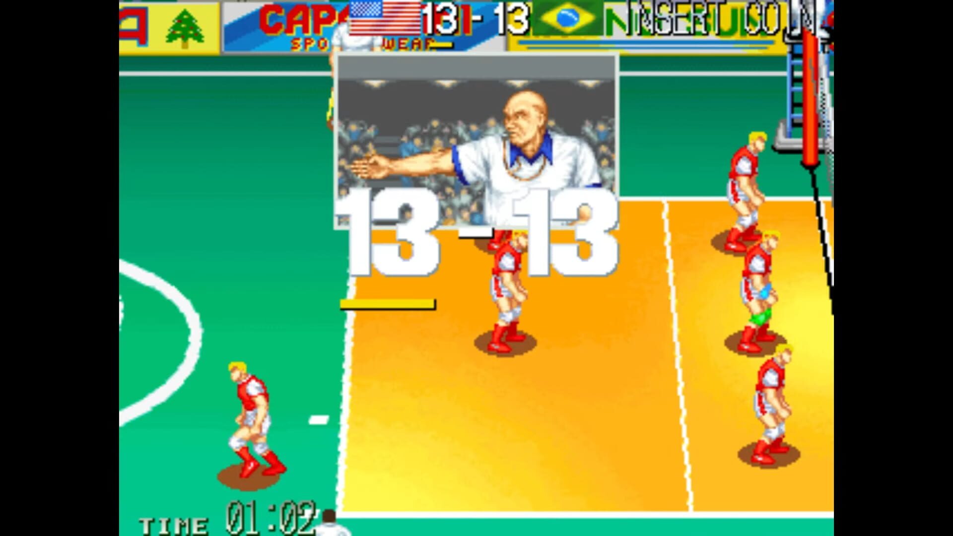 Screenshot for Worldcup Volleyball '95