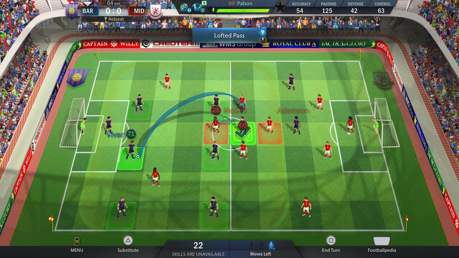 Screenshot for Football, Tactics & Glory