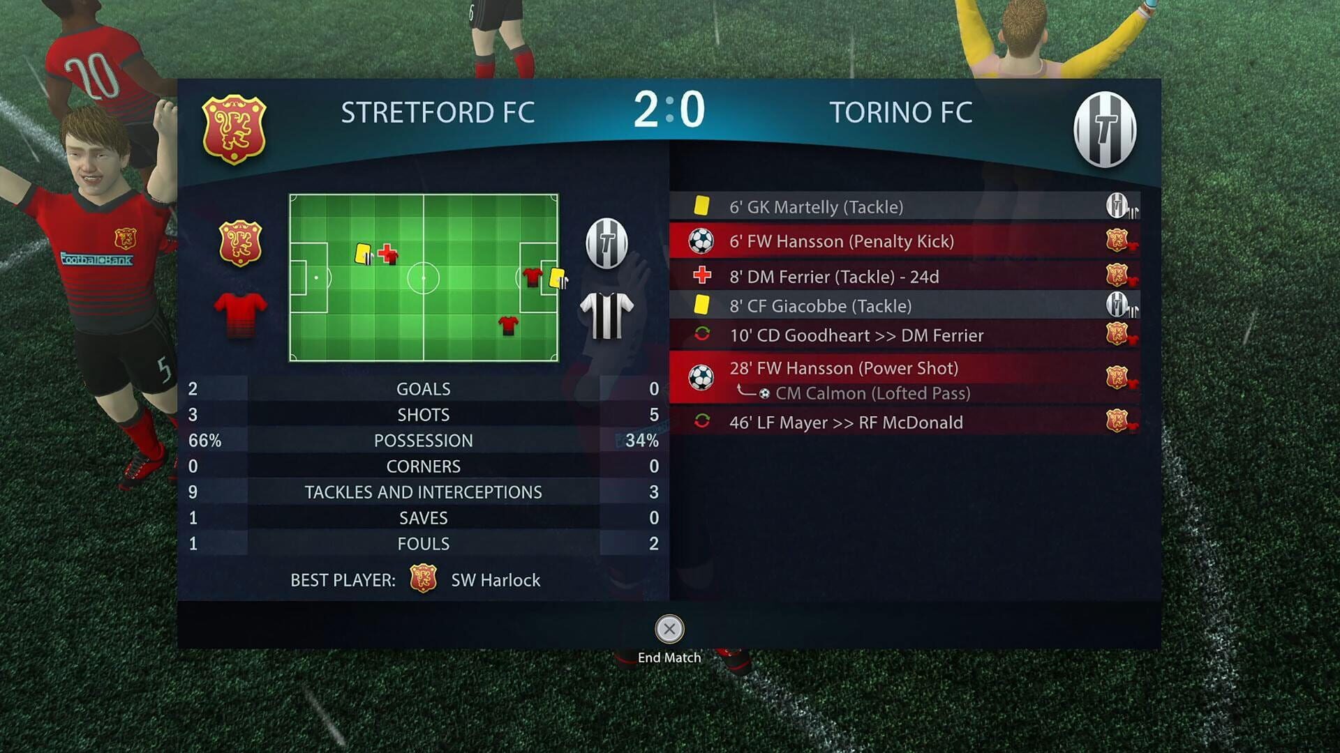 Screenshot for Football, Tactics & Glory