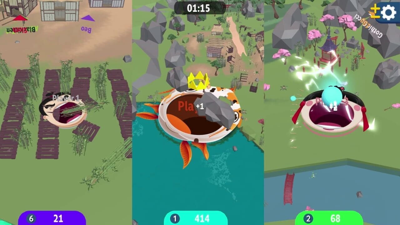 Screenshot for Hole io: Japan DLC