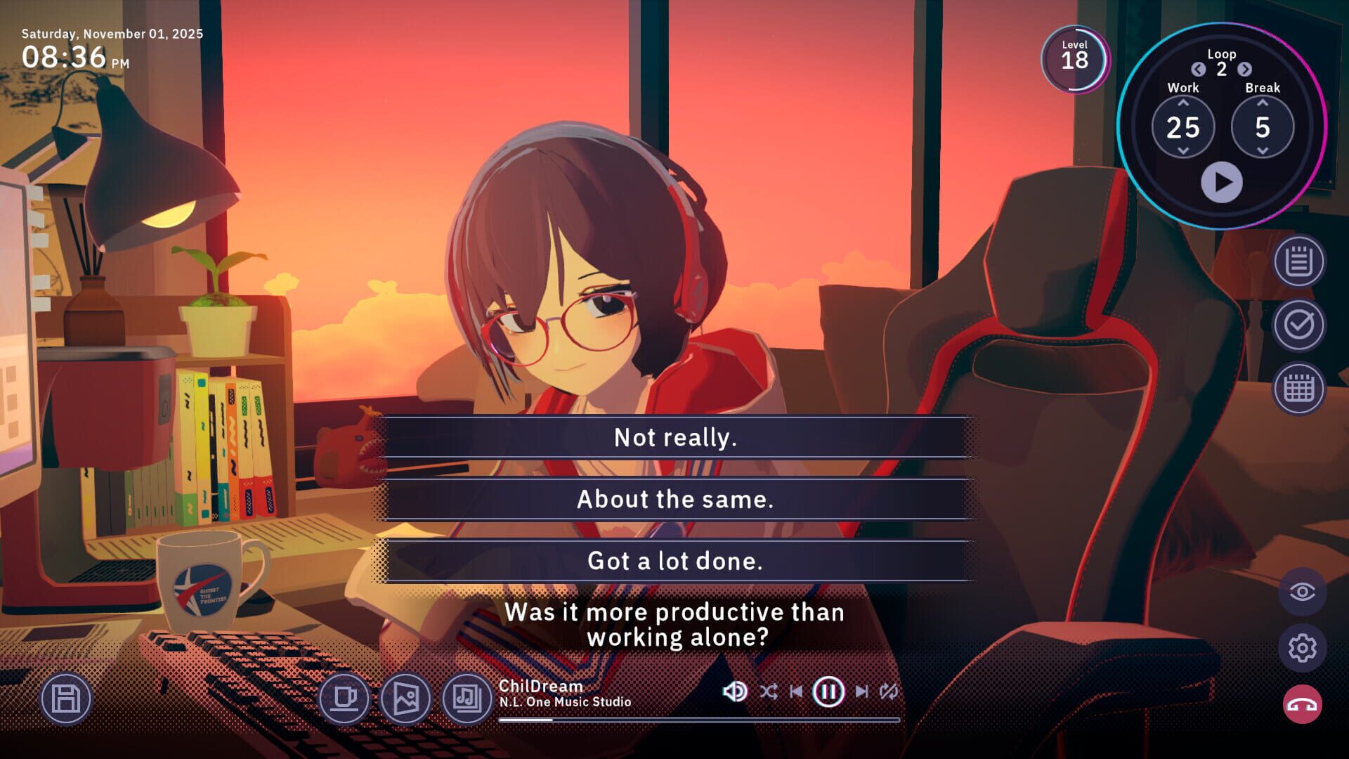 Screenshot for Chill with You: Lo-Fi Story
