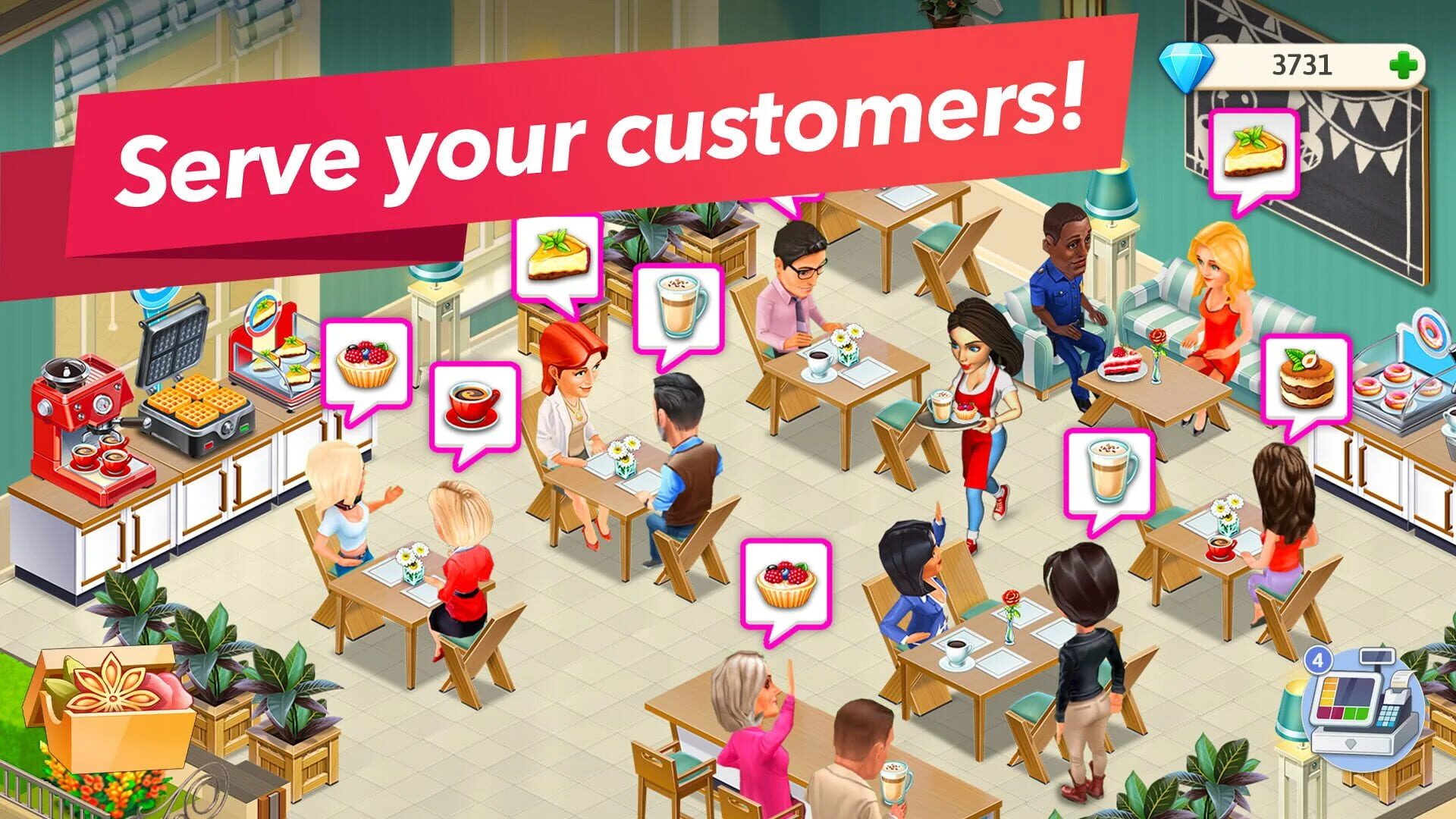 Screenshot for My Cafe: Recipes & Stories