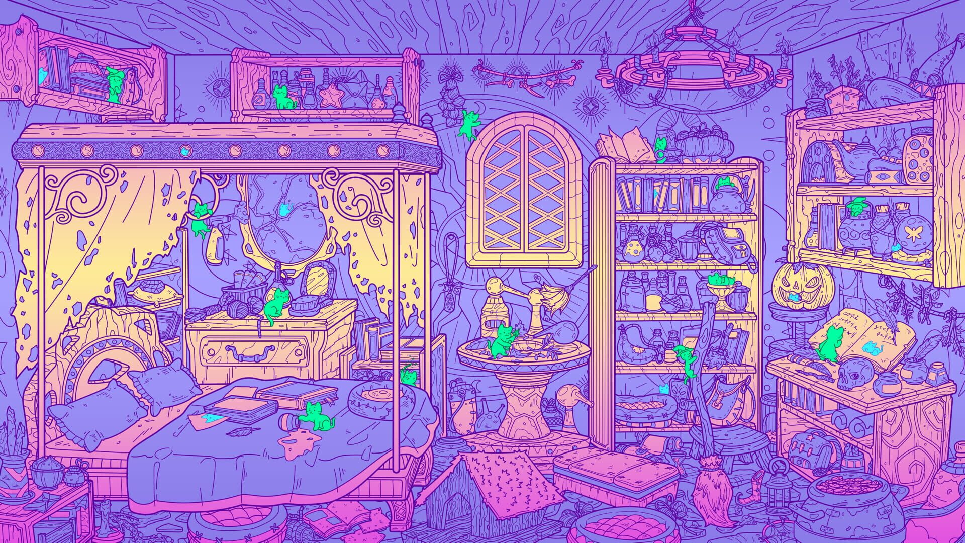 Screenshot for Flats Full of Cats: Capes & Curses