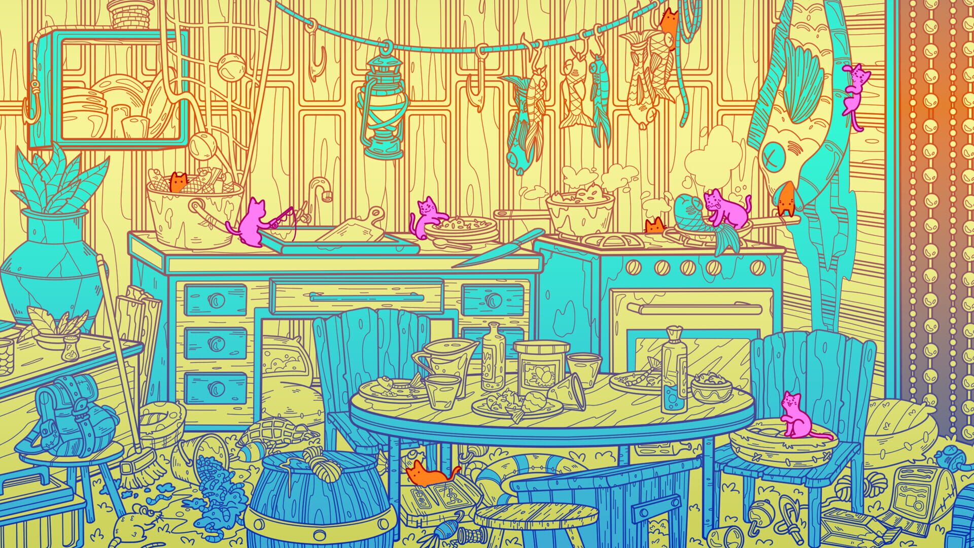 Screenshot for Flats Full of Cats: Stars & Oysters